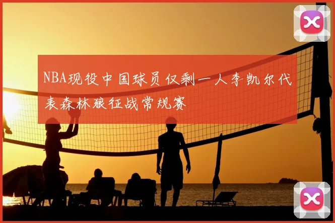 NBA现役中国球员仅剩一人李凯尔代表森林狼征战常规赛